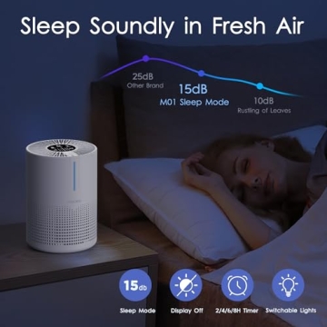 Portable MOOKA Air Purifier for Fresh Air Anywhere