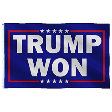 SOULBUTY Trump Won Flag 3x5 Outdoor Flag - Vibrant & Durable for All Occasions