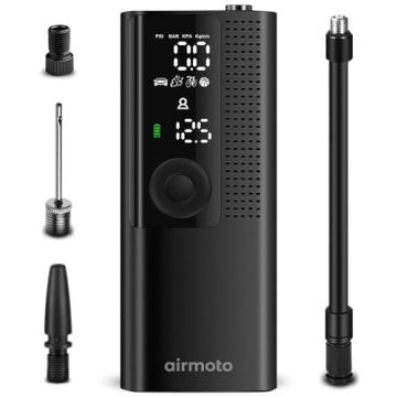 Airmoto Tire Inflator - Portable Smart Air Compressor