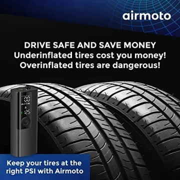 Airmoto Tire Inflator - Portable Smart Air Compressor