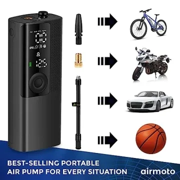 Airmoto Tire Inflator - Portable Smart Air Compressor