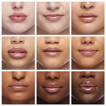 Ruby Kisses Butter Bomb Gloss Non-Sticky Lip Gloss - Natural Nude