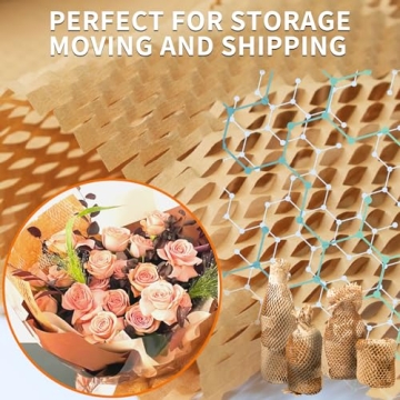 Honeycomb Packaging Paper - Eco-Friendly Moving and Shipping Supplies