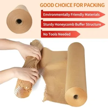 Honeycomb Packaging Paper - Eco-Friendly Moving and Shipping Supplies