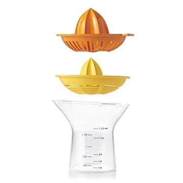 OXO Good Grips 2-in-1 Citrus Juicer, Orange