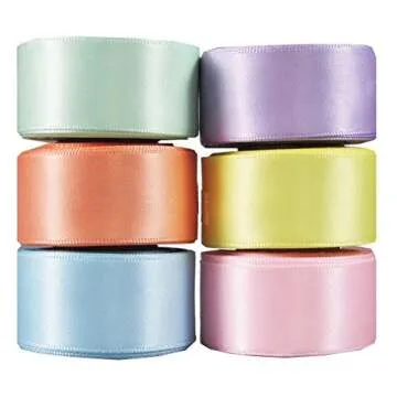Grosgrain/Satin Ribbon Sets for Gift Package Wrapping, Hair Bow Clips & Accessories Making, Sewing, ...