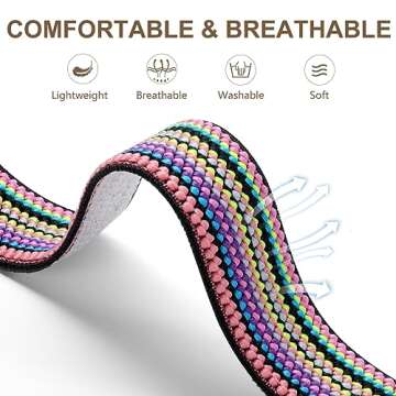 Stylish 12-Pack Stretchy Bands for Galaxy & Garmin Watches