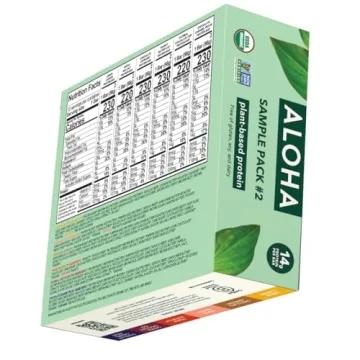 ALOHA Organic Protein Bars - Delicious Vegan Snacks Samples