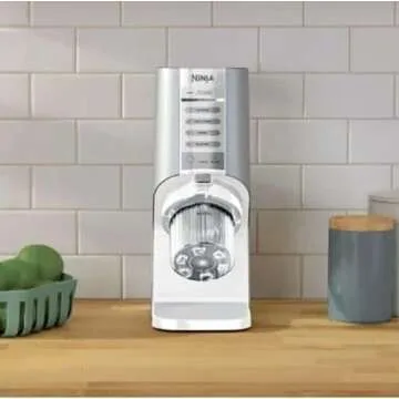 Ninja NC100 CREAMi Breeze 5-in-1 Ice Cream & Frozen Treat Maker, for Ice Cream, Gelato, Sorbet, Milkshakes, Smoothie Bowls & More, 5 One-Touch Programs, (2) Pint Containers & Lids, Perfect for Adults