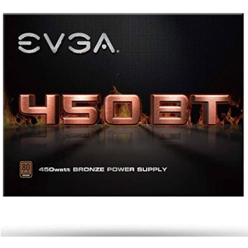 Reliable EVGA 450 BT 450W Power Supply for Gaming