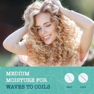 Maui Moisture Thicken & Restore + Bamboo Fibers Strengthening Shampoo to Soften Transitioning or Natural Hair & Renew Brittle Hair, Vegan, Silicone & Paraben-Free, 13 fl oz