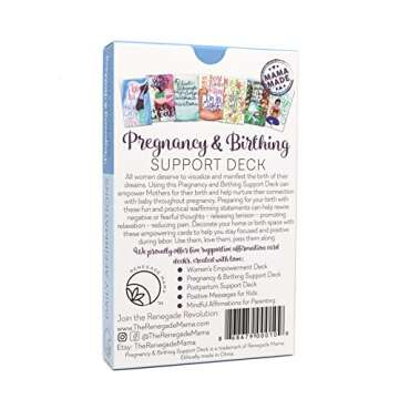 Renegade Mama Pregnancy & Birthing Support Affirmation Deck AA