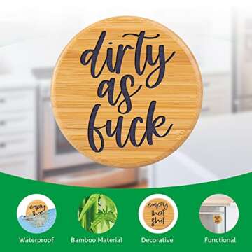 LEADO Dishwasher Magnet Clean Dirty Sign for Kitchen