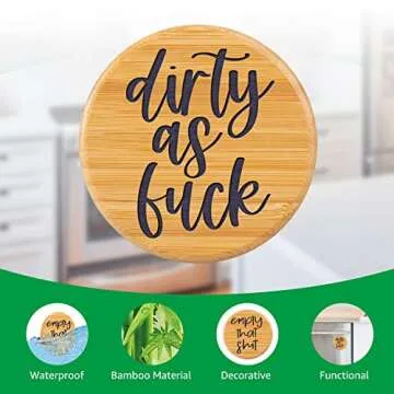 LEADO Dishwasher Magnet Clean Dirty Sign for Kitchen