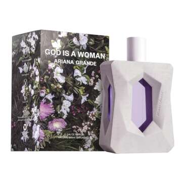 Ariana Grande God is a Woman Eau de Parfum – Fruity Musk Fragrance for Women – Women's Perfume w...