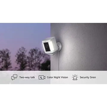 Ring Spotlight Cam Plus with Night Vision & Two-Way Talk