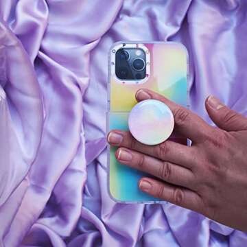 PopSockets: iPhone 13 Pro Case with Phone Grip and Slide Compatible with MagSafe, Phone Case for iPh...