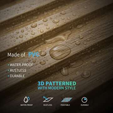 Art3d Slat Wall Panel for Stunning Interior Design