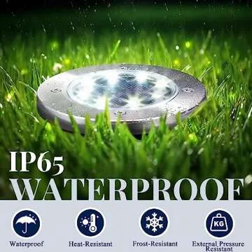 SOLPEX Solar Ground Lights Enhance Your Outdoors Elegantly