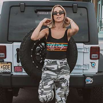 FEISEDY Retro Rectangle Sunglasses for Stylish Protection