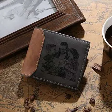 Lagofit Personalized Custom Photo Wallet for Men
