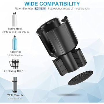 Adjustable NARUNDREN Car Cup Holder Expander Adapter