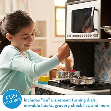 Melissa & Doug Wooden Chef’s Play Kitchen with Ice Dispenser