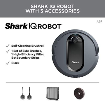 Shark IQ Robot Vacuum AV970 Self-Cleaning Brushroll Alexa Compatible