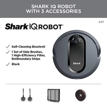 Shark IQ Robot Vacuum AV970 Self-Cleaning Brushroll Alexa Compatible