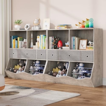 Quality Kids Bookshelf and Toy Organizer for Safety
