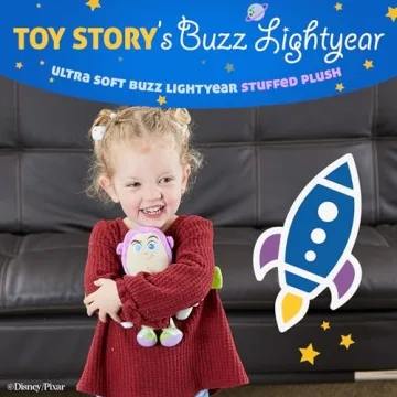 Buzz Lightyear 8 Inch Stuffed Toy for Kids and Babies