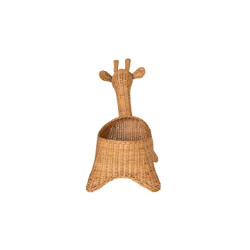 Adorable KOUBOO Wicker Giraffe Storage Basket for Kids