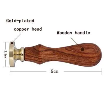 Monstera Leaf Wax Seal Stamp, Yoption Vintage Seal Wax Stamp for Embellishment of Cards Envelopes, Invitations, Wine Packages, Gift Wrapping (Monstera Leaf)