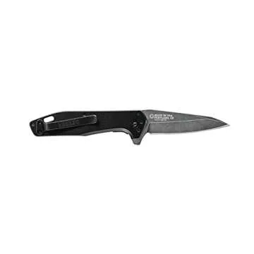 Gerber Gear Fastball - Slim, Lightweight Folding Knife with Lock Release - Pocket Knife with 3-Position Clip - EDC Gear - 3", Black