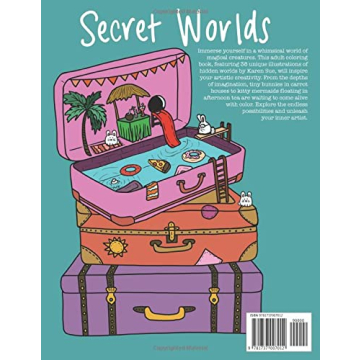 Magical Coloring Book of Tiny Creatures for All Ages