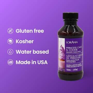 Lorann Princess Cake Emulsion - Enhance Your Baking