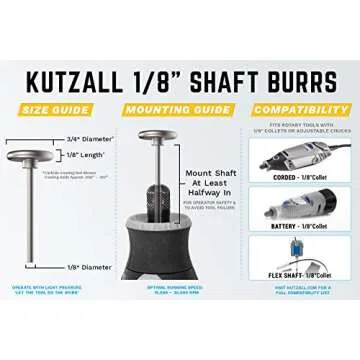 Kutzall Rotary Burr - High Performance Woodworking Tool