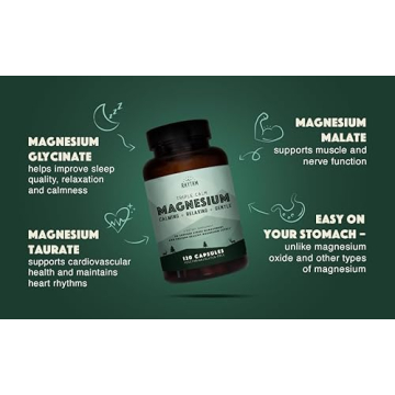Natural Rhythm Triple Calm Magnesium – 120 Capsules for Sleep