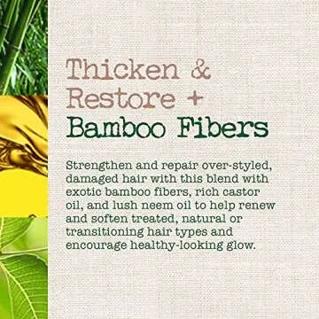 Maui Moisture Thicken & Restore + Bamboo Fibers Conditioner, 385ml