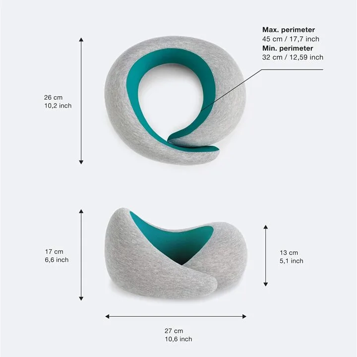 Ostrichpillow Go Travel Pillow with Memory Foam