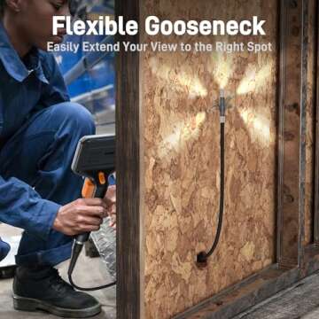 Teslong Two-Way Articulating Borescope - Ultimate Inspection Tool