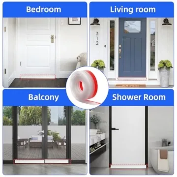 Under Door Draft Stopper for Cold Air and Noise Block