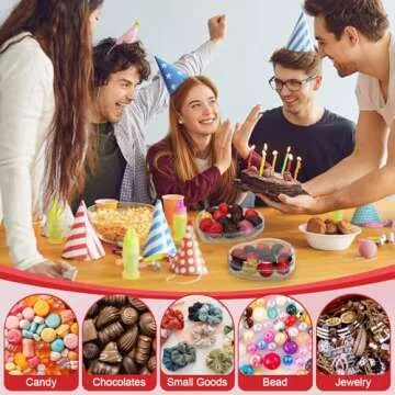 LOYIM Heart Shaped Plastic Container Set for Perfect Gifting