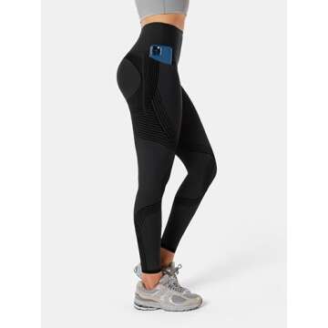 Fanka Body Sculpt Side Pocket Leggings for Women