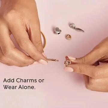 PANDORA Moments Snake Chain Bracelet - Gold Charm Bracelet