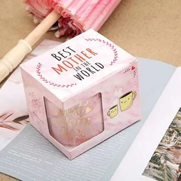 VINAKAS Best Mom Ever Mug - Unique Mother's Day Gift