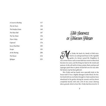 Mrs. Frisby and the Rats of NIMH