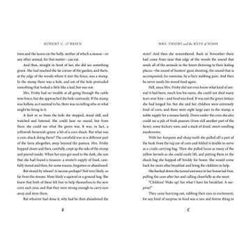 Mrs. Frisby and the Rats of NIMH