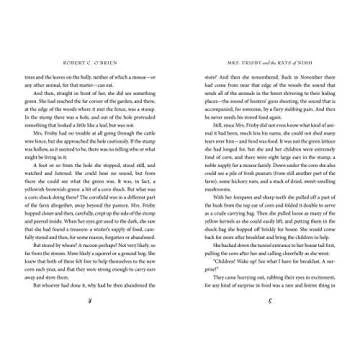 Mrs. Frisby and the Rats of NIMH