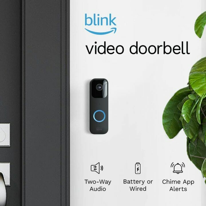 Blink Video Doorbell - HD Video & Alexa Compatibility